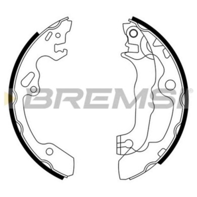 GF0238.JPG Kit Ganasce Freno Posteriore Ford Focus Focus Tre Volumi Focus Turnier Focus Cassone/furgonato/promiscuo Gf0238 10755