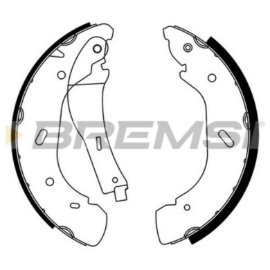 GF0239.JPG Kit Ganasce Freno Posteriore Ford Transit Autobus (fd Fb Fs Fz Fc ) Gf0239 1227046 S.f. Bosch Bremsi