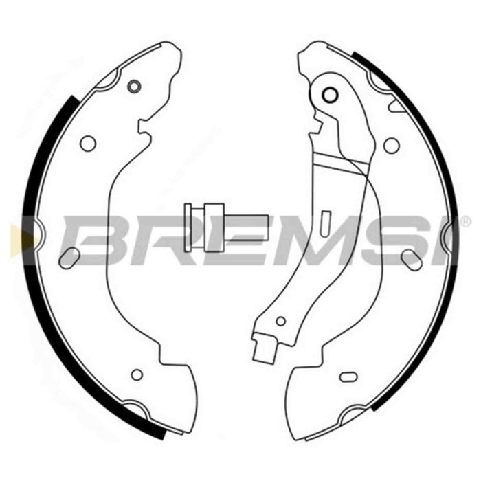 GF0240.JPG Kit Ganasce Freno Posteriore Ford Transit Autobus (fd Fb Fs Fz Fc ) Gf0240 1227045 S.f. Bosch Bremsi
