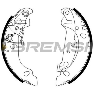 GF0242.JPG Kit Ganasce Freno Posteriore Ford Fiesta Iv Ka Fiesta V Puma Gf0242 1106632 S.f. Lockheed Ap Bremsi