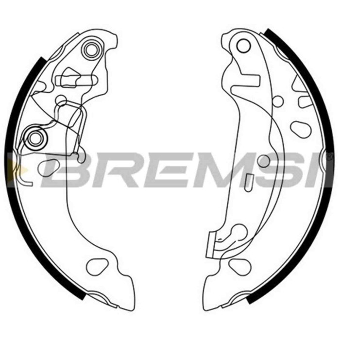 GF0242.JPG Kit Ganasce Freno Posteriore Ford Fiesta Iv Ka Fiesta V Puma Gf0242 1106632 S.f. Lockheed Ap Bremsi