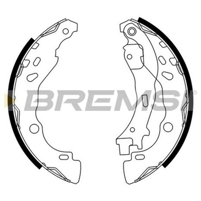 GF0291.JPG Kit Ganasce Freno Posteriore Citro-n C2 C2 Enterprise C3 I C3 Pluriel Lancia Ypsilon Peugeot 1007 Gf0291 4241.l7 S.f.
