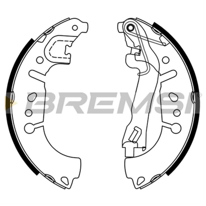 GF0292.JPG Kit Ganasce Freno Posteriore Fiat 500l Gf0292 77367099 Bremsi