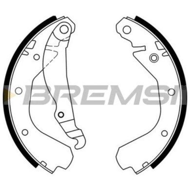 GF0352.JPG Kit Ganasce Freno Posteriore Opel Corsa A Tr (s83) Gf0352 1605592 S.f. Gen. Motors Bremsi
