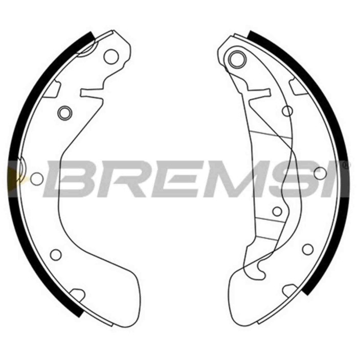 GF0354.JPG Kit Ganasce Freno Posteriore Opel Vectra A 2 Volumi /coda Spiovente (j89) Gf0354 1605042 S.f. Lucas Girling Bremsi