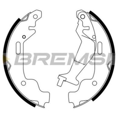 GF0357.JPG Kit Ganasce Freno Posteriore Opel Agila (a) Vauxhall Agila Mk I (a) Gf0357 1605977 S.f. Gen. Motors Bremsi