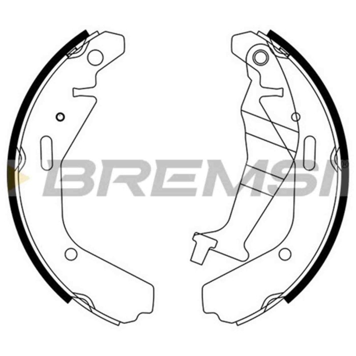 GF0359.JPG Kit Ganasce Freno Posteriore Opel Astra F 2 Volumi /coda Spiovente (t92) Gf0359 4706836 S.f. Sumitomo Bremsi