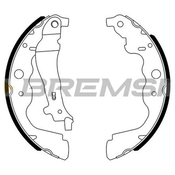 GF0390.JPG Kit Ganasce Freno Posteriore Dacia Duster (hs) Gf0390 4154200220 S.f. Bosch Bremsi