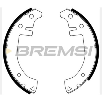 GF0401.JPG Kit Ganasce Freno Anteriore Renault 4 4 Cassone/limousine Spaziosa Gf0401 7701002589 S.f. Bendix Bremsi