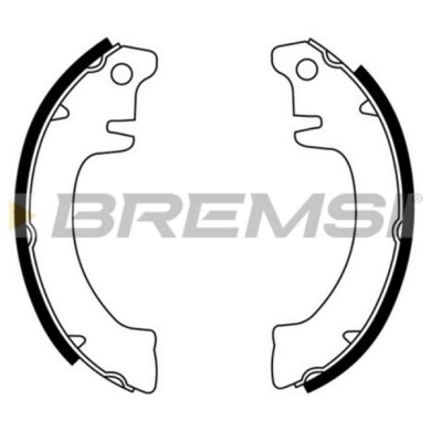 GF0406.JPG Kit Ganasce Freno Posteriore Renault 12 12 Variable 16 15 Gf0406 77 01 000 551 1 S.f. Bendix Bremsi
