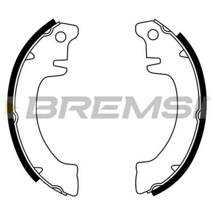 GF0406.JPG Kit Ganasce Freno Posteriore Renault 12 12 Variable 16 15 Gf0406 77 01 000 551 1 S.f. Bendix Bremsi