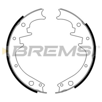 GF0422.JPG Kit Ganasce Freno Posteriore Jeep Wrangler I Cherokee Cj5 - Cj8 Grand Wagoneer Fuoristrada Chiuso Gf0422 8128616 S.f.