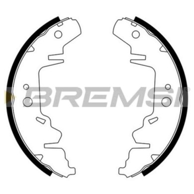 GF0426.JPG Kit Ganasce Freno Posteriore Chrysler Voyager / Grand Voyager Iii (gs Ns) Gf0426 4882059 S.f. Mando Bremsi