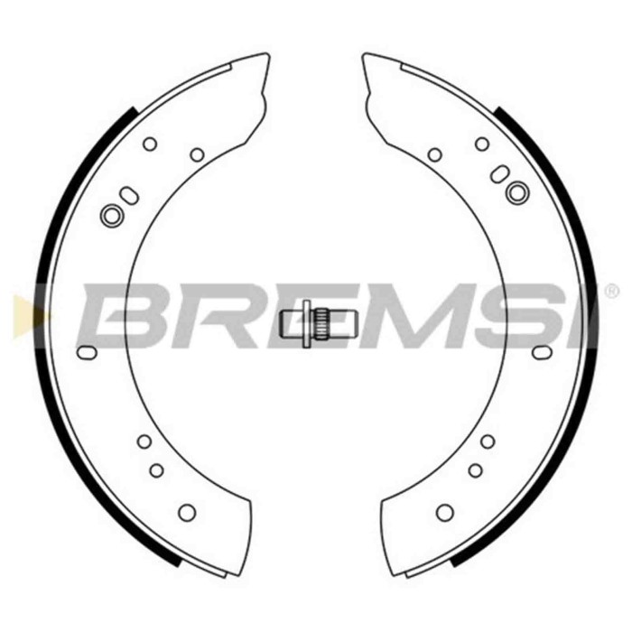 GF0433.JPG Kit Ganasce Freno Posteriore Land Rover 110/127 (ldh) Gf0433 Gbs805 S.f. Lucas Girling Bremsi