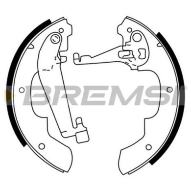 GF0445.JPG Kit Ganasce Freno Posteriore Peugeot 305 I 305 Ii 305 Ii Break 305 I Break Talbot Horizon 1307-1510 Solara Rancho Gf0