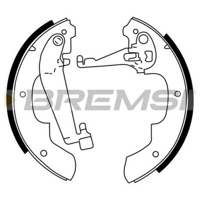 GF0445.JPG Kit Ganasce Freno Posteriore Peugeot 305 I 305 Ii 305 Ii Break 305 I Break Talbot Horizon 1307-1510 Solara Rancho Gf0