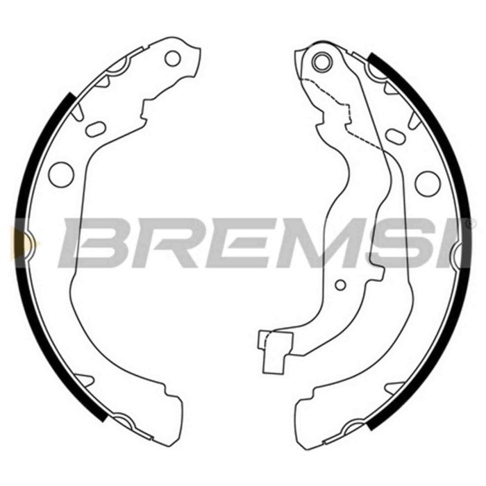 GF0447.JPG Kit Ganasce Freno Posteriore Dacia Duster Duster Furgonato Gf0447 44 06 052 38r Bremsi