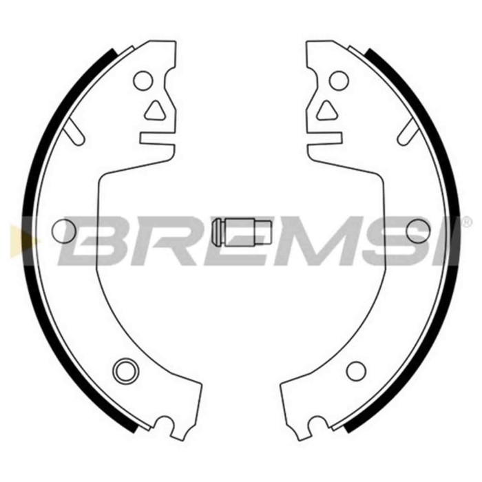 GF0472.JPG Kit Ganasce Freno Posteriore Skoda Favorit Favorit Forman Favorit Pick-up Rapid Gf0472 115330140 S.f. Trw Bremsi