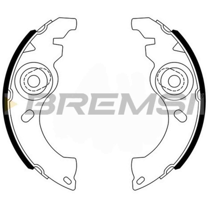 GF0511.JPG Kit Ganasce Freno Posteriore Ligier Nova Gf0511 Microcar S.f. Comex Bremsi