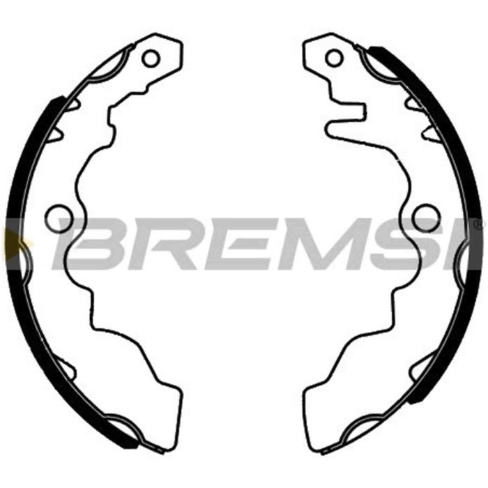 GF0518.JPG Kit Ganasce Freno Posteriore Suzuki Maruti Gf0518 270242300146 S.f. Akebono Bremsi