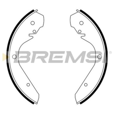 GF0538.JPG Kit Ganasce Freno Anteriore Volkswagen 1500,1600 (31) Gf0538 311609537b Bremsi