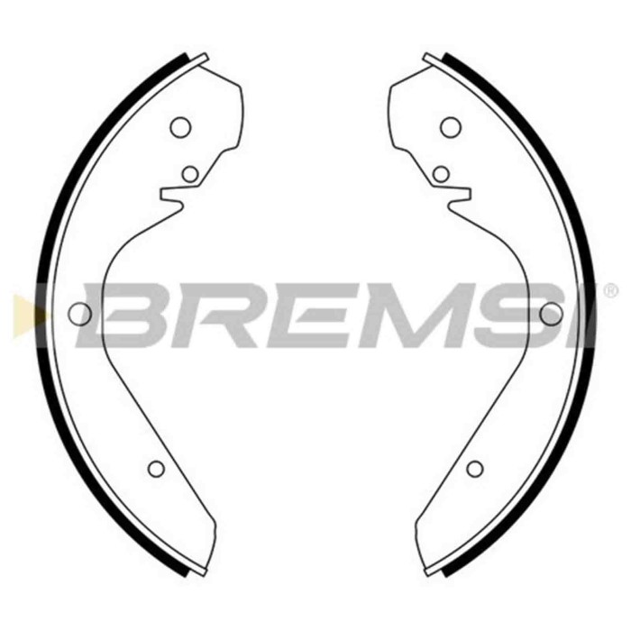 GF0538.JPG Kit Ganasce Freno Anteriore Volkswagen 1500,1600 (31) Gf0538 311609537b Bremsi