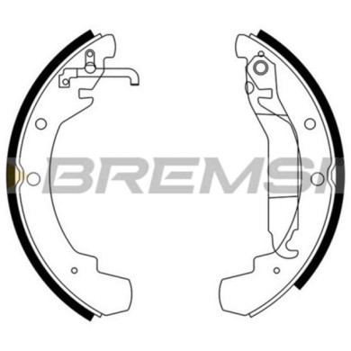 GF0548.JPG Kit Ganasce Freno Posteriore Volkswagen Lt 28-35 I Autobus (281-363) Gf0548 281 698 527qv Bremsi