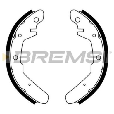 GF0551.JPG Kit Ganasce Freno Posteriore Volkswagen Transporter T2 Autobus (22 23 24) Gf0551 211609537n Bremsi