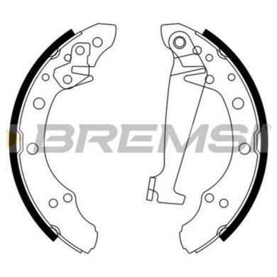 GF0556.JPG Kit Ganasce Freno Posteriore Audi 80 B3 Tre Volumi (893 894 8a2) Gf0556 1h0609525 Bremsi