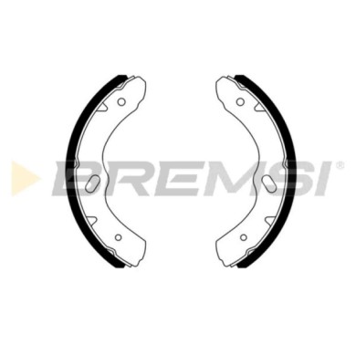 GF0641.JPG Kit Ganasce Freno Posteriore Isuzu Elf Furgonato Gf0641 4106089tb5 Bremsi
