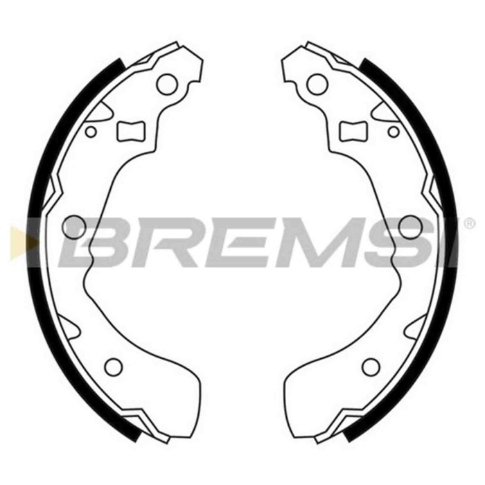 GF0665.JPG Kit Ganasce Freno Posteriore Daihatsu Sirion Yrv Gf0665 449597202 S.f. Akebono Bremsi