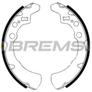 GF0671.JPG Kit Ganasce Freno Posteriore Daihatsu Cuore I Cuore Ii Gf0671 S.f. Akebono Bremsi