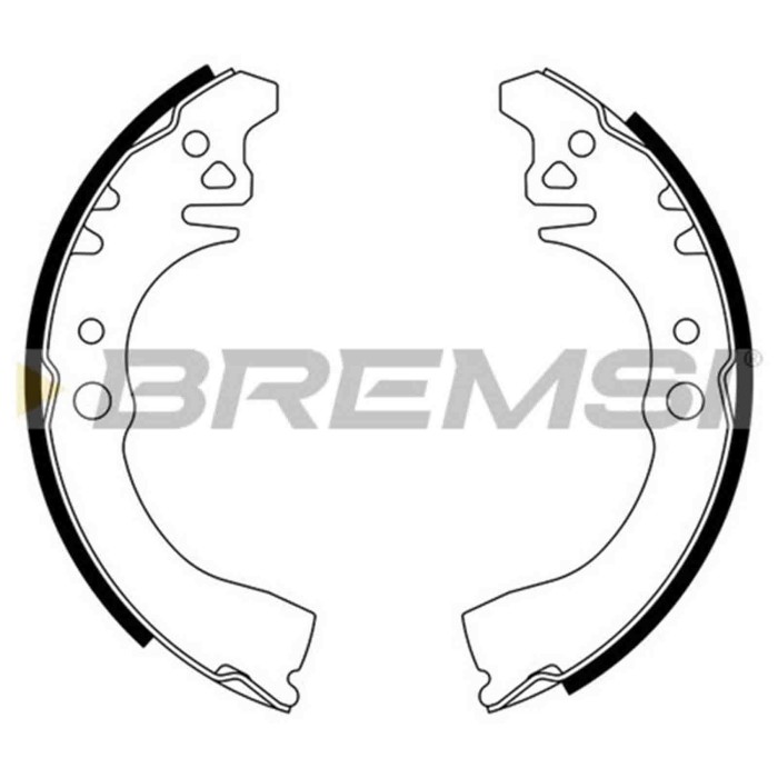GF0676.JPG Kit Ganasce Freno Posteriore Daihatsu Sirion Hijet Furgonato Hijet Autobus Gf0676 04495-27203 S.f. Sumitomo Bremsi