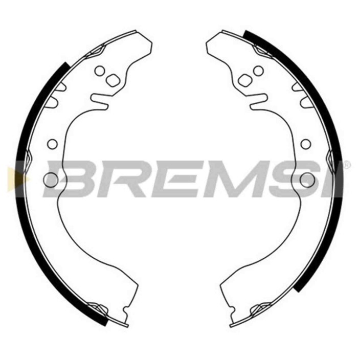 GF0682.JPG Kit Ganasce Freno Posteriore Daihatsu Gran Move (g3) Gf0682 04495-87714 S.f. Akebono Bremsi