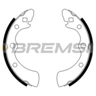 GF0700.JPG Kit Ganasce Freno Posteriore Honda Civic I Hatchback Accord I Accord I Hatchback N Iii Acty Gf0700 6043634670 S.f. Su