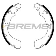 GF0710.JPG Kit Ganasce Freno Posteriore Honda Logo Gf0710 43153-s50-000 S.f. Nissin Bremsi