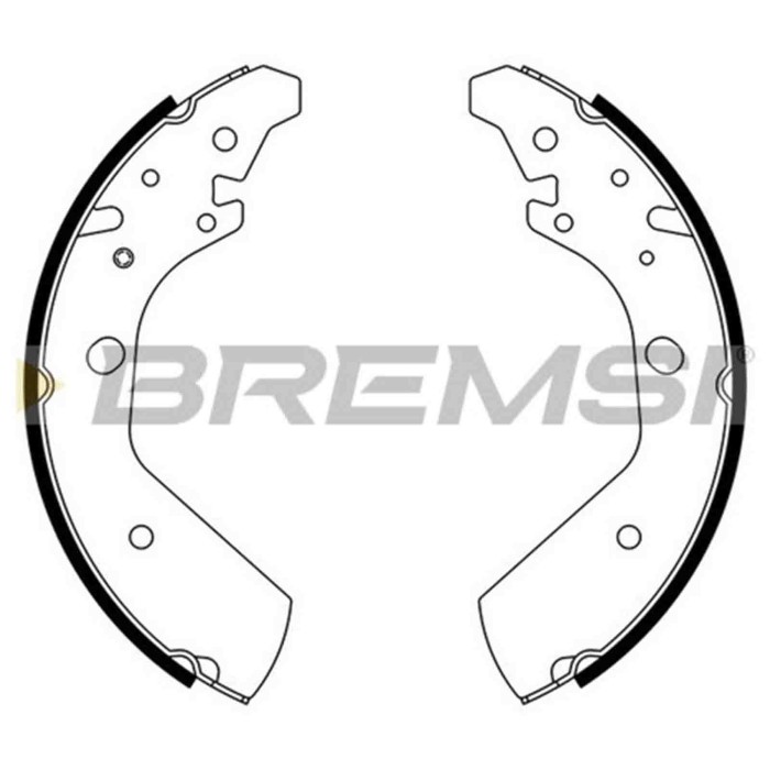 GF0717.JPG Kit Ganasce Freno Posteriore Honda Odyssey Mpv/space Wagon Gf0717 43053s0x000 S.f. Lucas Girling Bremsi