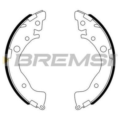 GF0719.JPG Kit Ganasce Freno Posteriore Honda Civic Viii Tre Volumi Jazz Iii Civic Viii Hatchback Jazz Iv Gf0719 43153-sna-a01 S