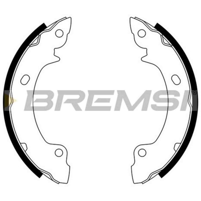 GF0731.JPG Kit Ganasce Freno Posteriore Hyundai Pony Pony/excel Tre Volumi S Coupú Gf0731 5830523a00 S.f. Sumitomo Bremsi