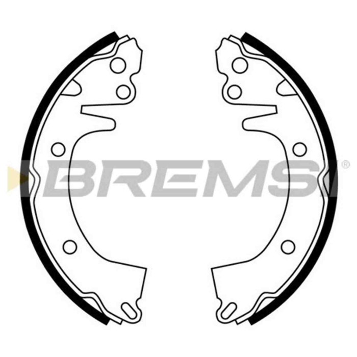 GF0732.JPG Kit Ganasce Freno Posteriore Mitsubishi Lancer I Lancer I Station Wagon Hyundai Pony Pony Wagon Pony Tre Volumi Gf073