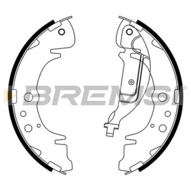 GF0738.JPG Kit Ganasce Freno Posteriore Hyundai Trajet Santa Fú I Tucson Highway Van Chrysler Voyager/grand Voyager Iii Gf0738 S