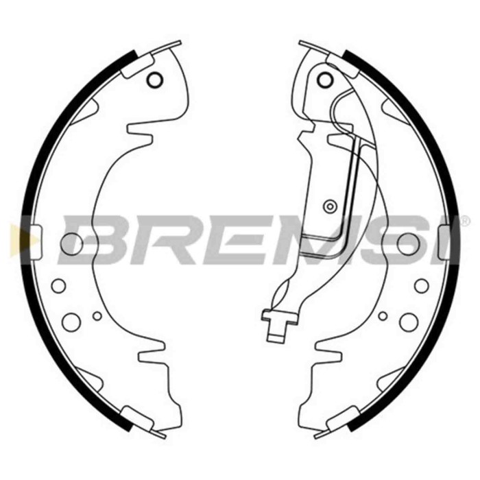 GF0738.JPG Kit Ganasce Freno Posteriore Hyundai Trajet Santa Fú I Tucson Highway Van Chrysler Voyager/grand Voyager Iii Gf0738 S