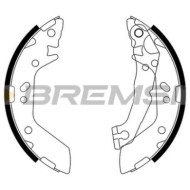 GF0740.JPG Kit Ganasce Freno Posteriore Volvo S40 I Hyundai Accent Ii Accent Ii Tre Volumi Gf0740 S.f. Akebono Bremsi