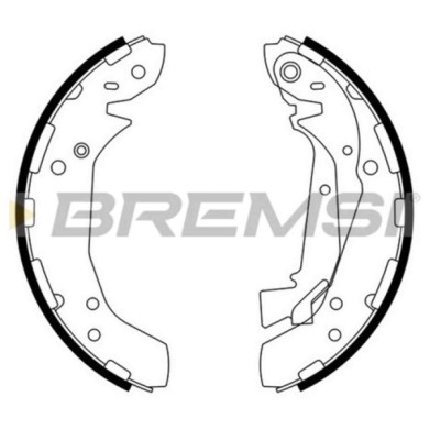 GF0742.JPG Kit Ganasce Freno Posteriore Hyundai Sonata Iv Xg Matrix Kia Magentis Gf0742 58305-3ca00 S.f. Sumitomo Bremsi