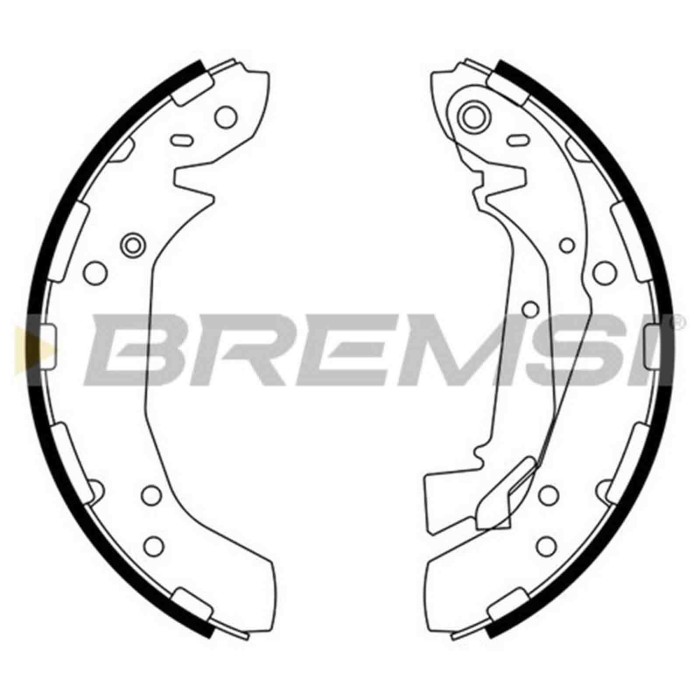 GF0742.JPG Kit Ganasce Freno Posteriore Hyundai Sonata Iv Xg Matrix Kia Magentis Gf0742 58305-3ca00 S.f. Sumitomo Bremsi