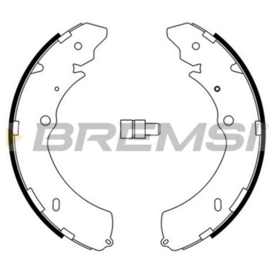 GF0755.JPG Kit Ganasce Freno Posteriore Isuzu D-max I D-max I Pianale Piatto/telaio D-max Ii Gf0755 3502137p00 S.f. Sumitomo Bre