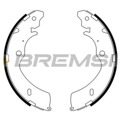 GF0756.JPG Kit Ganasce Freno Posteriore Isuzu D-max I Gf0756 5-87832091 S.f. Sumitomo Bremsi