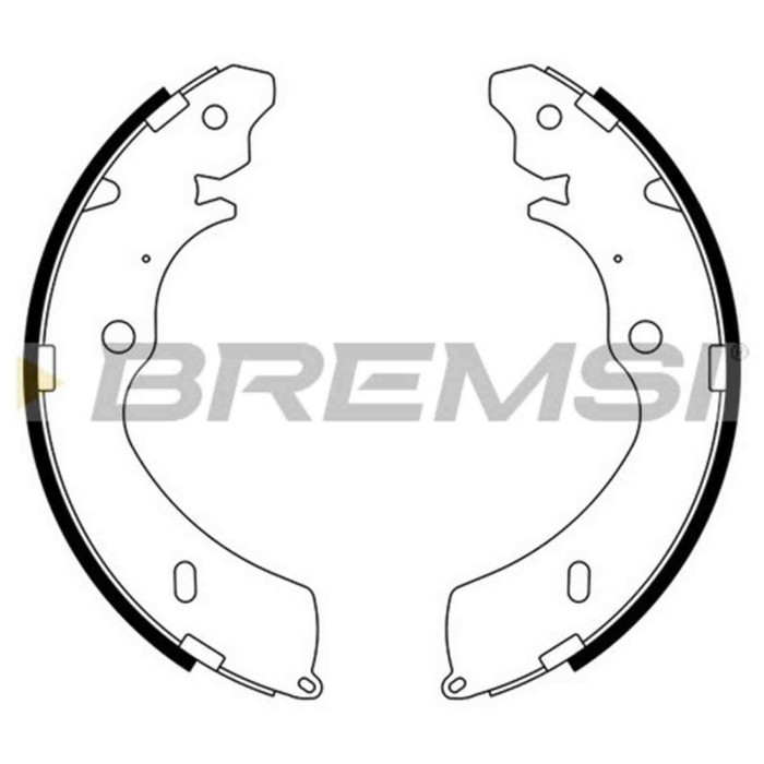 GF0756.JPG Kit Ganasce Freno Posteriore Isuzu D-max I Gf0756 5-87832091 S.f. Sumitomo Bremsi
