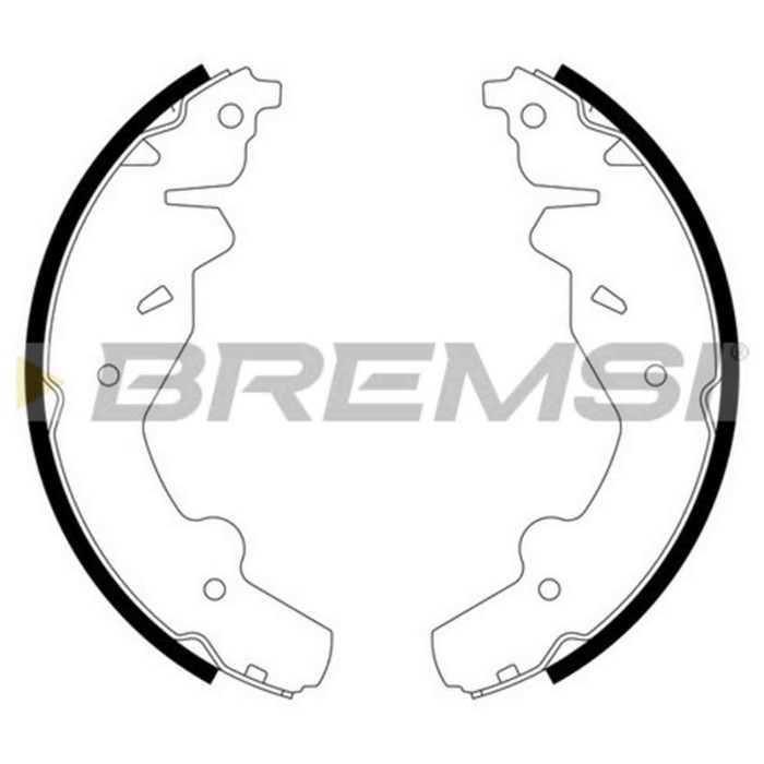 GF0763.JPG Kit Ganasce Freno Posteriore Kia Sportage Suv Gf0763 0k0112638z S.f. Teves Bremsi