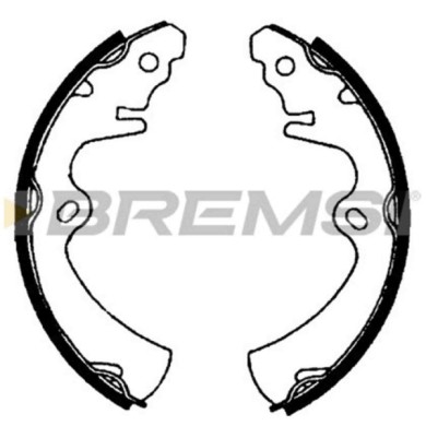 GF0774.JPG Kit Ganasce Freno Posteriore Mazda 323 I Station Wagon 323 I 323 Ii Gf0774 397226310c S.f. Sumitomo Bremsi
